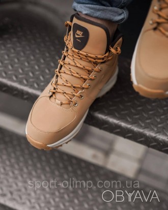 Мужские Кроссовки Nike Men's Manoa Leather Boot Коричневый 36 (454350-700 36)