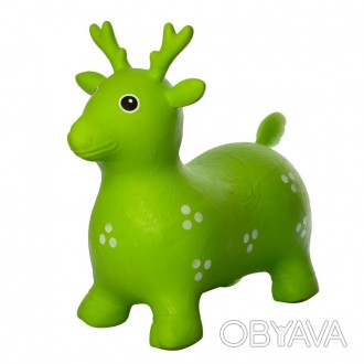Прыгун-животное MS 1441 Олень, станет любимой игрушкой для Вашего малыша. Забавл. . фото 1