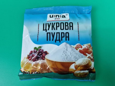Пудра сахарная (200г) (25 шт). Харків. фото 1 Пудра сахарная (200г) (25 шт). Харків. фото 1