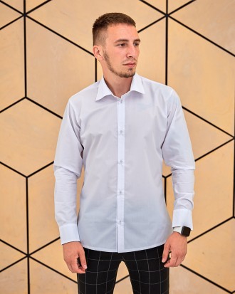 Классическая рубашка abc*Ткань:Турция,премиумМатериал: лен, хлопокРубашка с длин. . фото 7