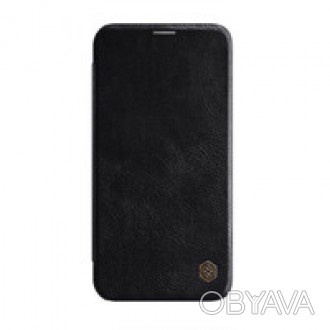 Кожаный чехол-книжка Nillkin Qin Leather Case Black для iPhone 12 mini