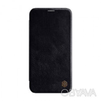 Кожаный чехол-книжка Nillkin Qin Leather Case Black для iPhone 12 Pro Max