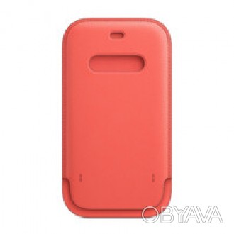 Кожаный чехол-бумажник iLoungeMax Leather Sleeve with MagSafe Pink Citrus для iP