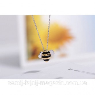 Незвичайний та милий комплект прикрас Бджілка подарують чудовий настрій своїй во. . фото 4