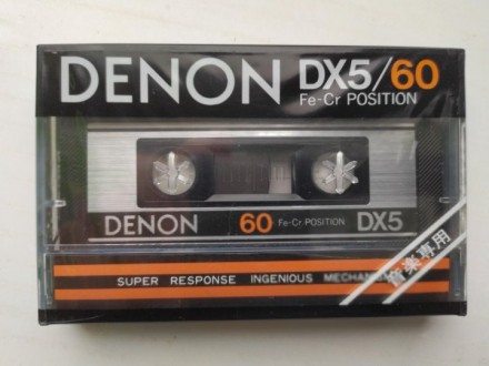 Кассета DENON FeCr DX/5 60. Лубни. фото 1 Кассета DENON FeCr DX/5 60. Лубни. фото 1