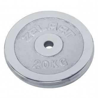 Диск хромированный Zelart 20 кг
Тип: диск.
Материал: металл.
Покрытие: хром.
Диа. . фото 2