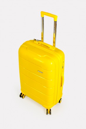 Дорожный средний чемодан на 4-х колесах Three Birds из полипропилена с кодовым T. . фото 8