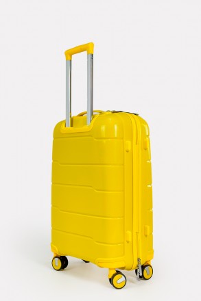 Дорожный средний чемодан на 4-х колесах Three Birds из полипропилена с кодовым T. . фото 7