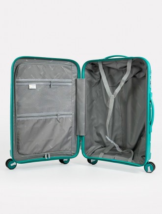 Дорожный средний чемодан на 4-х колесах Three Birds из полипропилена с кодовым T. . фото 9