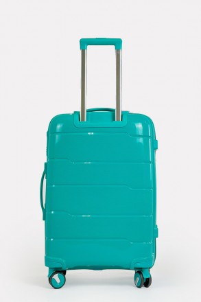 Комплект пластиковых чемоданов 4-х колесных Three Birds из полипропилена с кодов. . фото 8