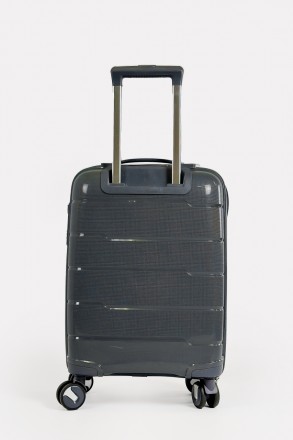 Дорожный маленький чемодан (ручная кладь) на колесах Three Birds из полипропилен. . фото 5