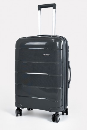 Комплект пластиковых чемоданов 4-х колесных Three Birds из полипропилена с кодов. . фото 4