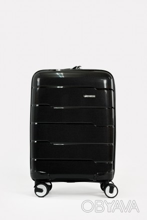Дорожный маленький чемодан (ручная кладь) на колесах Three Birds из полипропилен. . фото 1
