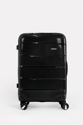 Дорожный средний чемодан на 4-х колесах Three Birds из полипропилена с кодовым T. . фото 3