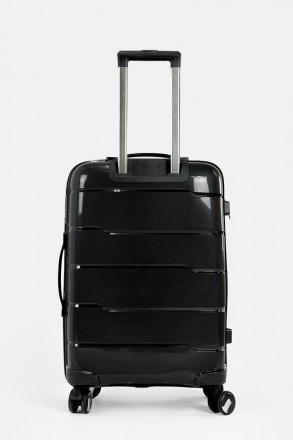 Дорожный средний чемодан на 4-х колесах Three Birds из полипропилена с кодовым T. . фото 6