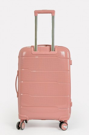 Комплект пластиковых чемоданов 4-х колесных Three Birds из полипропилена с кодов. . фото 8