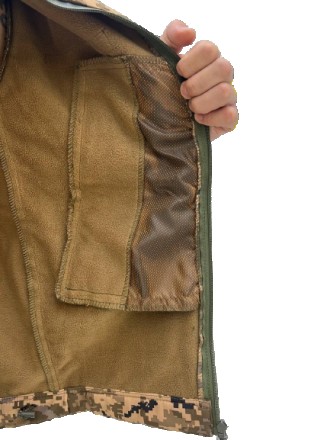 Материал: Софтшелл
Подкладка: Флис
Производитель: Украина
Куртка имеет:
Два вмес. . фото 4
