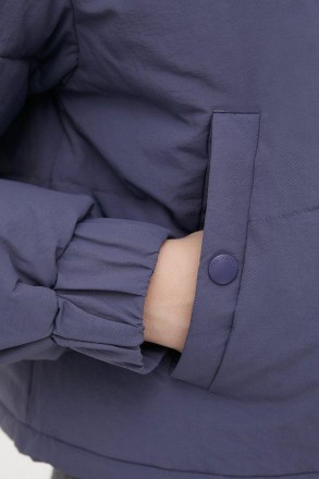 Куртка женская утепленная искусственным пухом Downfil. Утеплитель легкий, гипоал. . фото 6