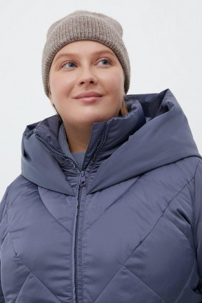 Стеганное женское пальто, утепленное искусственным пухом Downfill. Этот утеплите. . фото 6