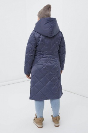 Стеганное женское пальто, утепленное искусственным пухом Downfill. Этот утеплите. . фото 5