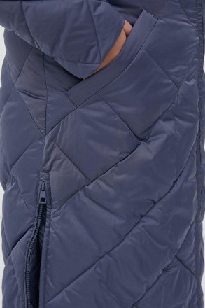Стеганное женское пальто, утепленное искусственным пухом Downfill. Этот утеплите. . фото 7
