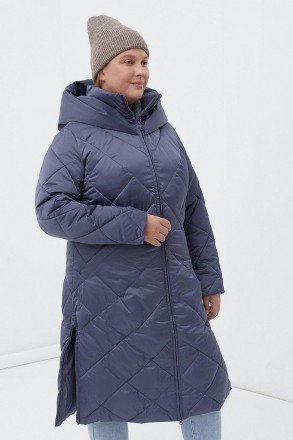 Стеганное женское пальто, утепленное искусственным пухом Downfill. Этот утеплите. . фото 4