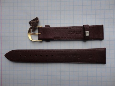 Кожаный ремешок для женских часов бордовый (16 мм)

длина 1 ч. 8.5 см
длина 2. . фото 3