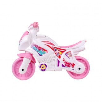 Новинка в серії іграшкового автомототранспорту "Мотоцикл ТехноК" в ніжних рожеви. . фото 4