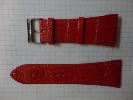 Ремешок для женских часов Красный (32 мм). . фото 2