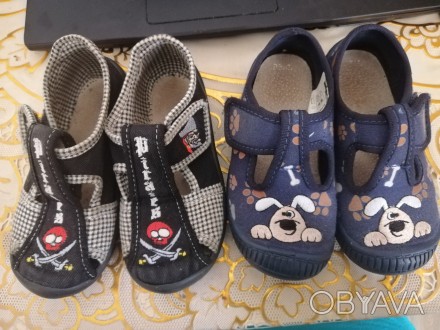 Отличные туфельки для вашего ребенка, унисекс (носила девочка), Резиновая подошв. . фото 1