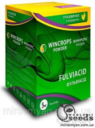 WINCROPS POWDER FULVIACID - имеет в себе высокое содержание полностью растворимы. . фото 1