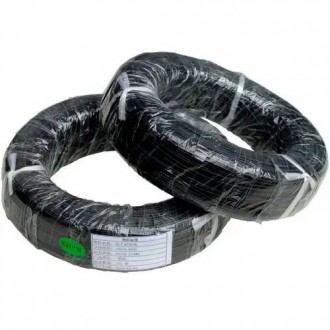 Дріт силіконовий 1жила 18AWG (0.75 мм.кв.), одножильний, чорний, 200 м, HandsKit. Київ. фото 1 Дріт силіконовий 1жила 18AWG (0.75 мм.кв.), одножильний, чорний, 200 м, HandsKit. Київ. фото 1