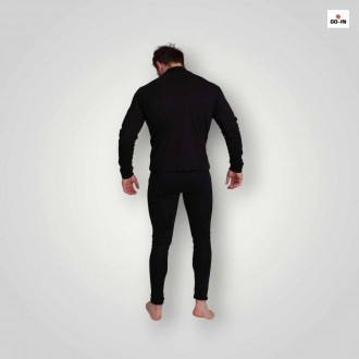 Нательное белье мужское с начесом зимнее кофта со штанами черный 48-54р.
Пижама . . фото 3