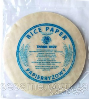 Рисовий папір для декору торта круглий Rice Paper Thanh Thuy 500г, ~50+ листів, . . фото 1