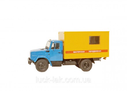 Масштабна колекційна модель житлово-ремонтної машини РЖМ-52 на шасі вантажного а. . фото 3