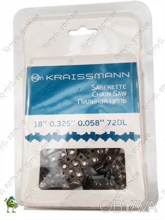 Цепь Kraissmann 72DL имеет очень высокое качество и подходит для большинства бен. . фото 1