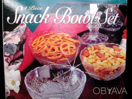 Комплект для закусок Snack Bowl Set 
Производство: Китай для рынка США 
Матери. . фото 1