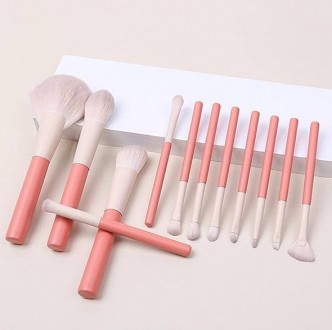 Набор кистей для макияжа Pinkyss 12 шт. Ивано-Франковск. фото 1