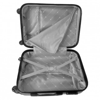 Комплект чемоданов 3шт. FLY 2062 ABS пластик 4-колеса
 Стильный чемодан от извес. . фото 5