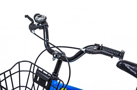  Велосипед двоколісний дитячий Scale Sports T13 16" дискові гальма, синього коль. . фото 4