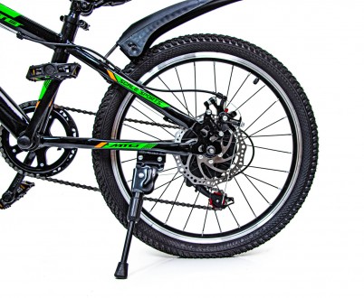 Велосипед Scale Sports 20" ручне та дискове гальмо, зеленого кольору
 Конструкці. . фото 6