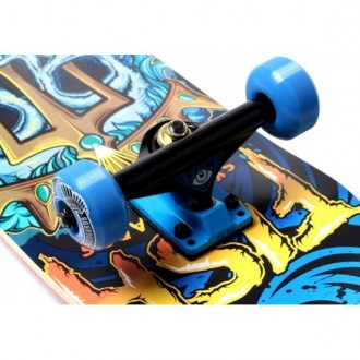  Скейтборд деревянный от Fish Skateboard: Отличный выбор для экстремальных прикл. . фото 4