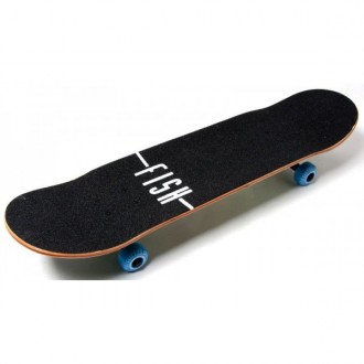  Скейтборд деревянный от Fish Skateboard: Отличный выбор для экстремальных прикл. . фото 3