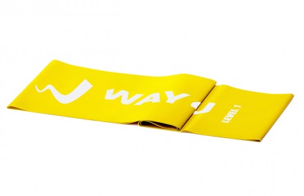 Еластична стрічка для фітнесу Way4you - Light (Yellow)
 Фітнес-стрічка - чудовий. . фото 3