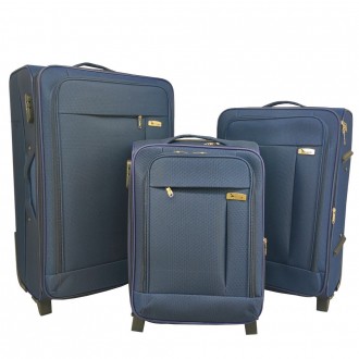 Набор тканевых чемоданов AirLine
 Чемодан на колесах AirLine ― популярная модель. . фото 2