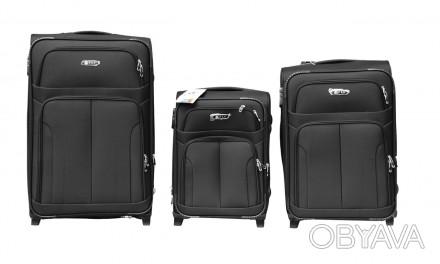 Набір тканинних валіз Fly 8303 на 2-х колесах
 Валіза на 2 колесах Fly ― популяр. . фото 1