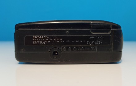 Плеер кассетный Sony Walkman WM-FX10 винтажный,ориентировочно 1990г, аналоговый . . фото 4