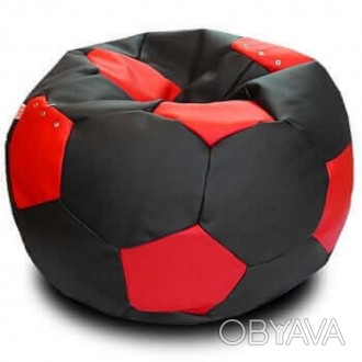 Крісло-м'яч - чудова модель для тих, хто любить футбол та комфорт одночасно!Це ч. . фото 1