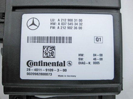 
Блок управления радара дистанции A2129003100A2124409102 Применяется:Mercedes Be. . фото 4