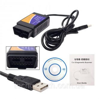 Автосканер USB ELM327 V1.5 OBD2 сканер діагностики авто з чипом PIC18F25K80. Житомир. фото 1 Автосканер USB ELM327 V1.5 OBD2 сканер діагностики авто з чипом PIC18F25K80. Житомир. фото 1